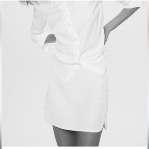 Zara Crepe Mini Skirt